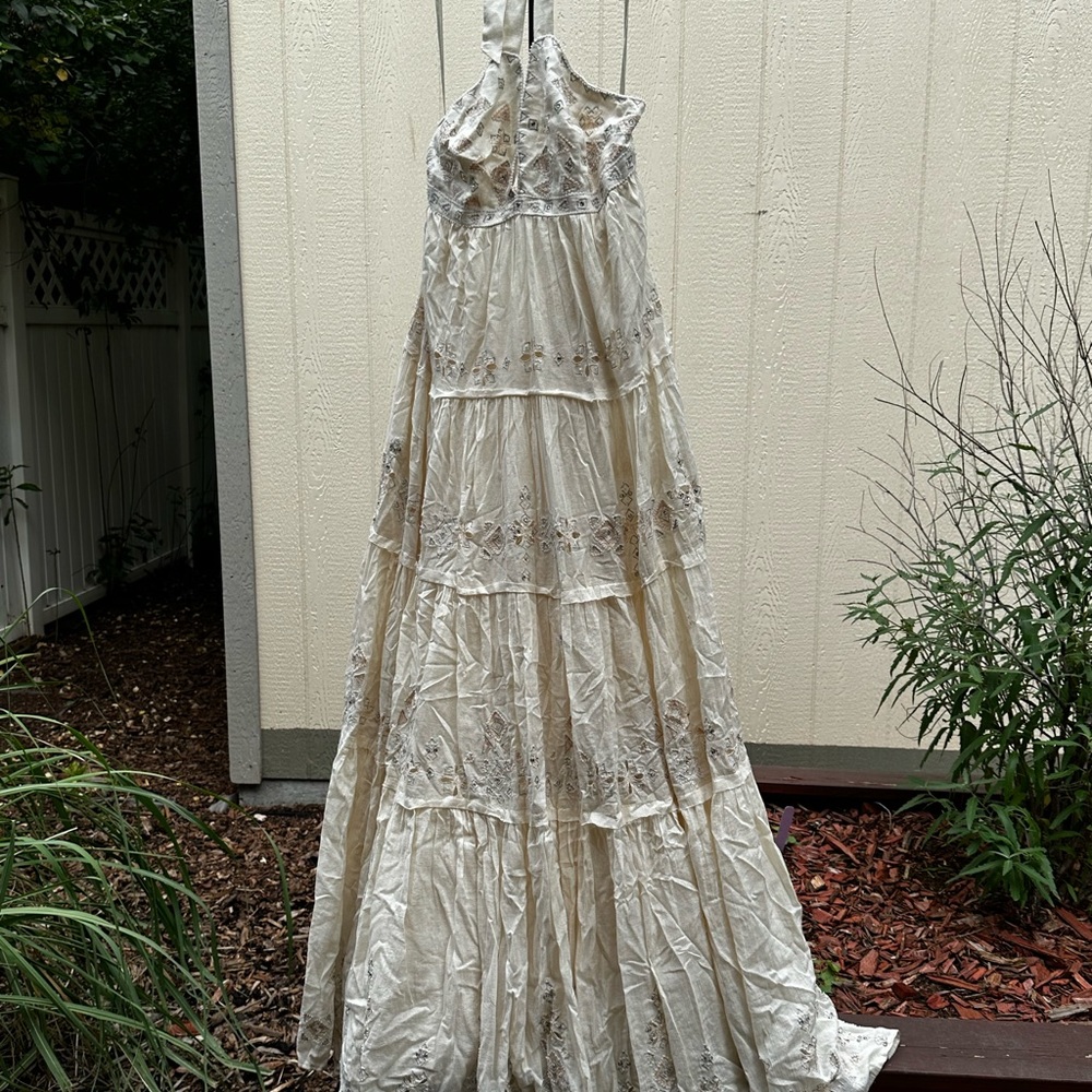 Beautiful Free People open back dress.